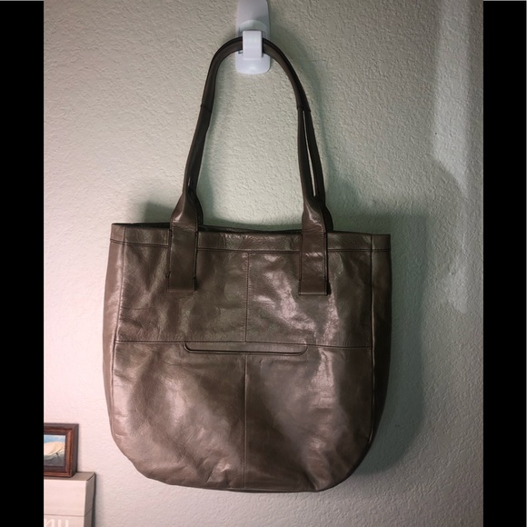 Hobo taupe large tote bag - Picture 2 of 11